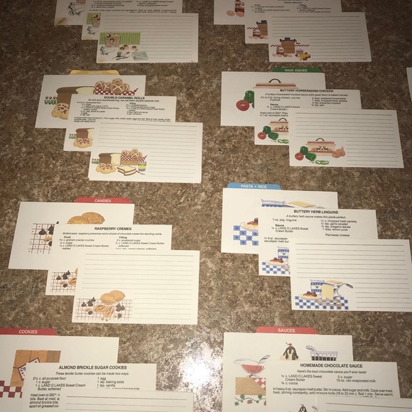 Vintage Land O’ Lakes Butter Tin Recipe Card Box - Picture 7 of 8